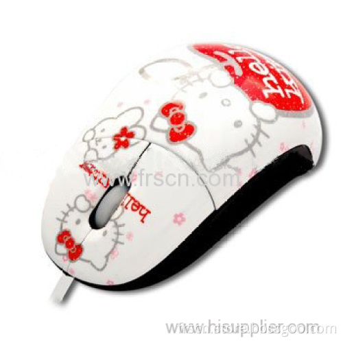 Ms-343 3d Optical Wired Water Transfer Mouse 